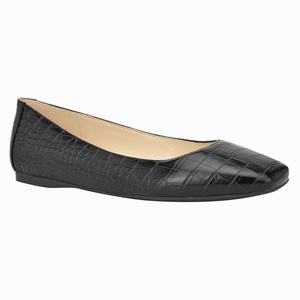 Nine West Alena Square-Toe Ballerina Schoenen Zwart Nederland | VSM-150674